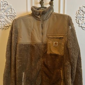 Men’s Carharrt fleece jacket size Lg